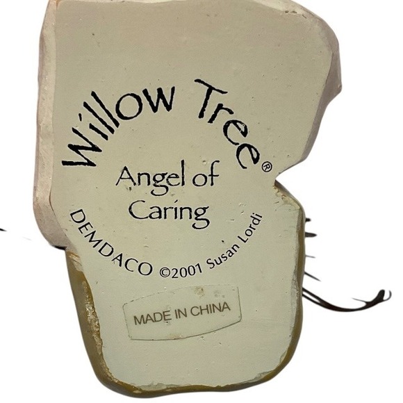 Willow Tree Angel of Caring Figurine Wire Wings Collectible‎ Home Decor - Picture 5 of 6